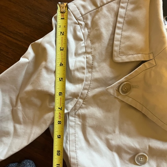 Club Monaco Trench Coat Size Large - Picture 11 of 13